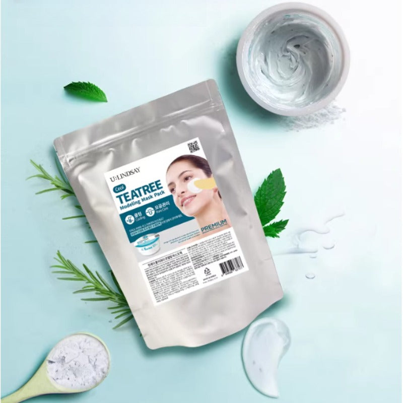 LINDSAY Premium Modeling Mask Pack 380g - Korean Spa Quality Rubber Mask for All Skin Types
