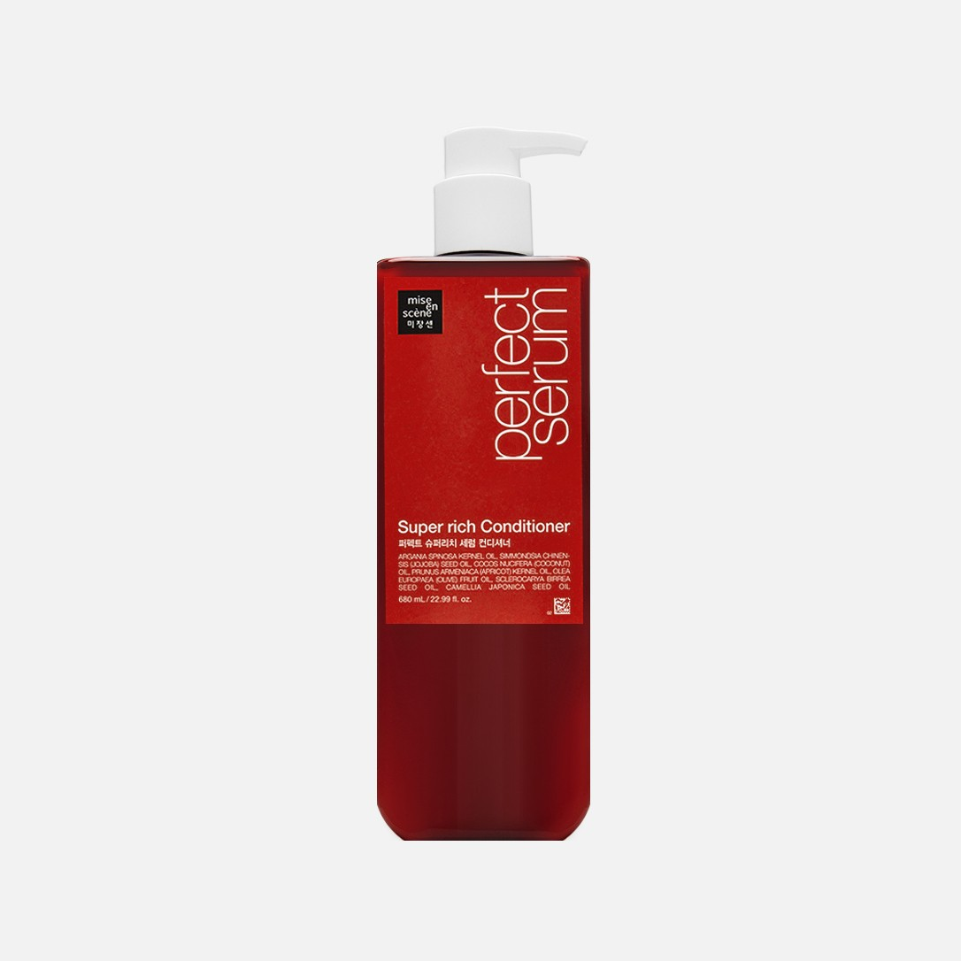 Mise-en-scene Perfect Super Rich Serum Shampoo 680ml + Conditioner 680ml