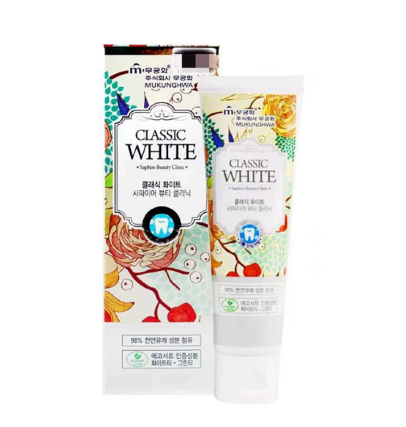 MUKUNGHWA Classic White Whitening Toothpaste Green Tea 110g