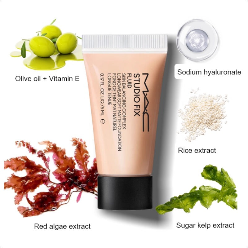 MAC Studio Fix Fluid Foundation N11 & N12 & N18 Sample 5ml & 10ml