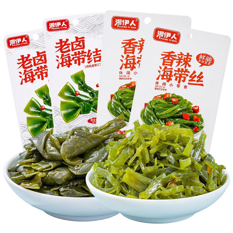 Xiang Yiren Old Soy Sauce Seaweed Knots 26g X 10 pack
