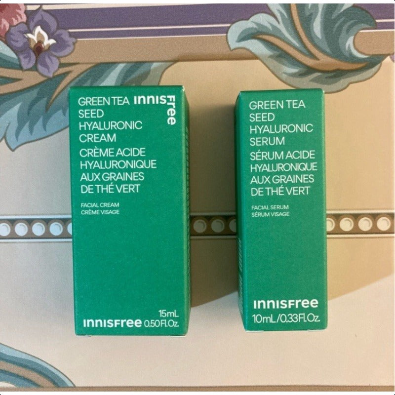 Sample - Innisfree 23New Green Tea Seed Hyaluronic Duo Kit