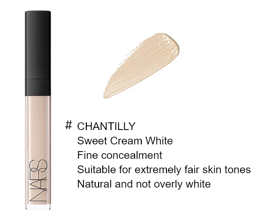 NARS  Complete Concealer 6ml CHANTILLY & 1.4ml VANILLA  2 Colours
