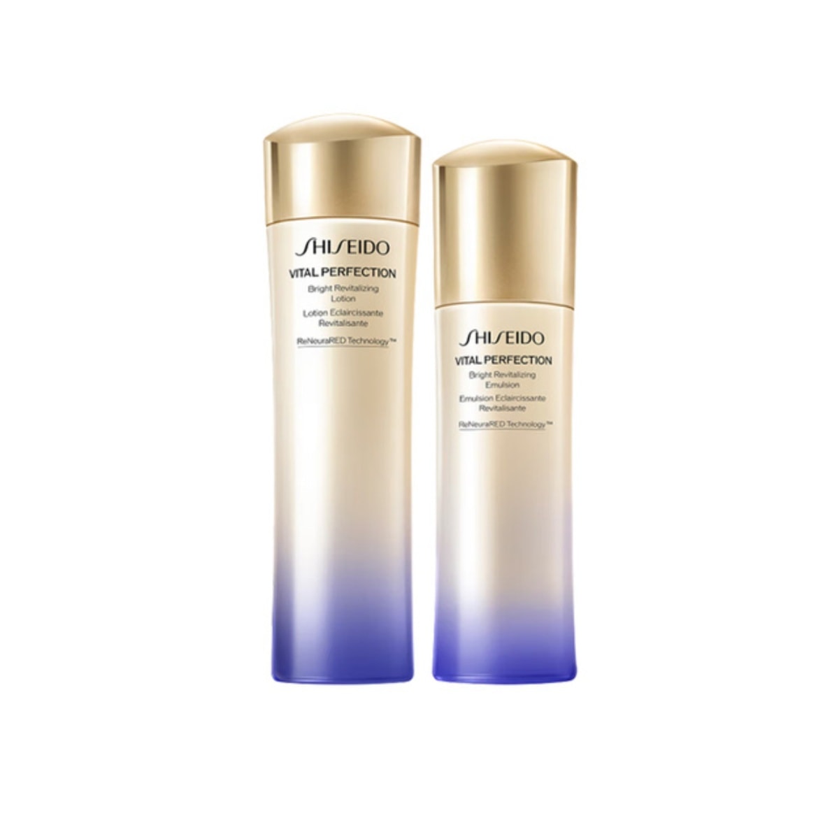 SHISEIDO Vital Perfection White RV Emulsion Enriched 100ml And Vital Perfection White RV Softener 150ml