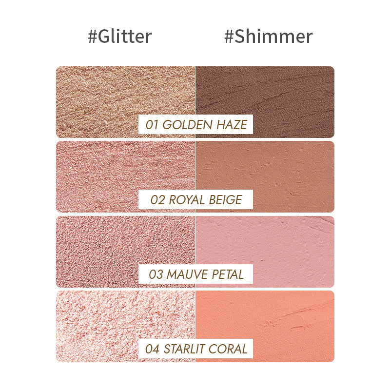 Merythod Two Tones Color Stick Eyeshadow 0.9g