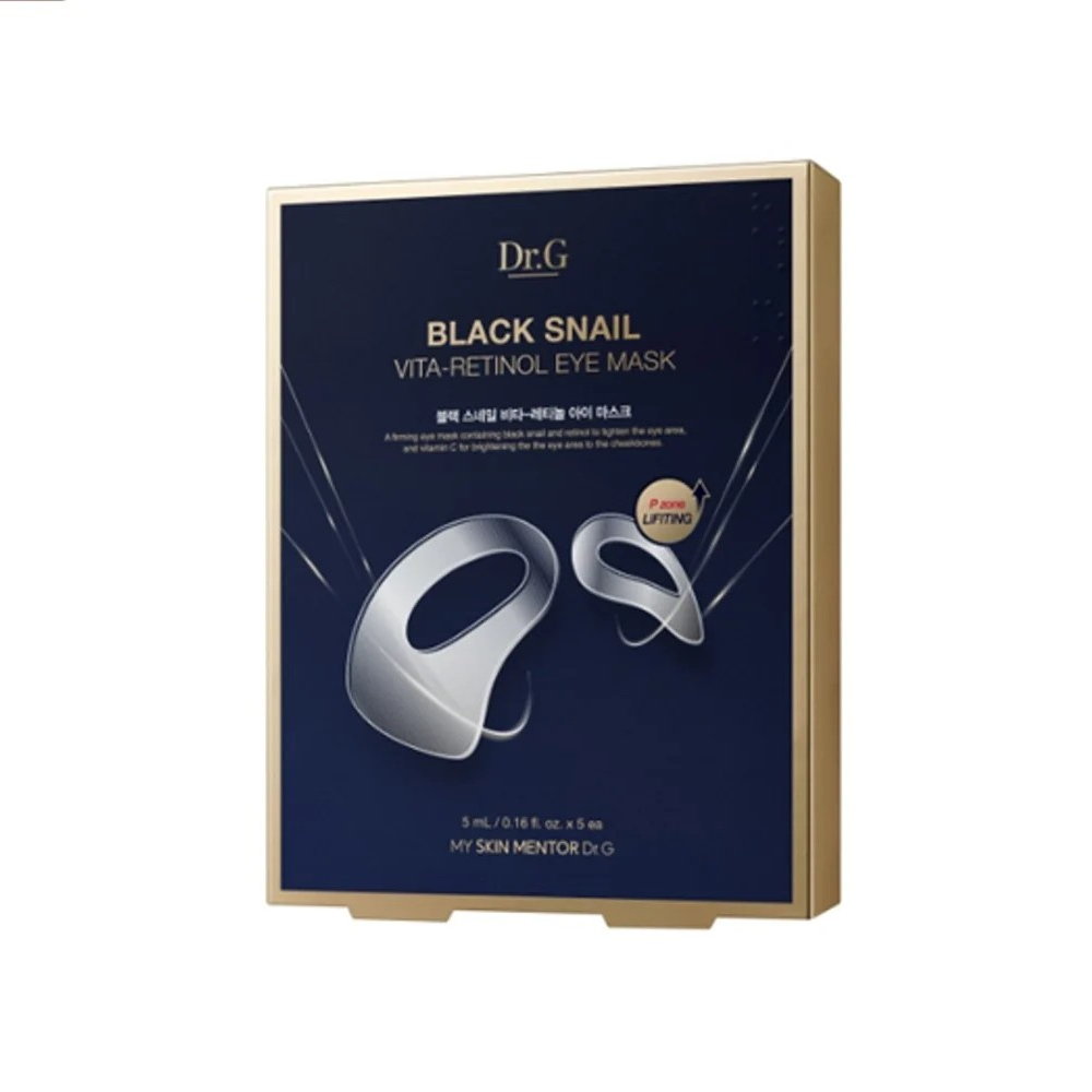 Dr.G Black Snail Vita-Retinol Eye Mask 5ea