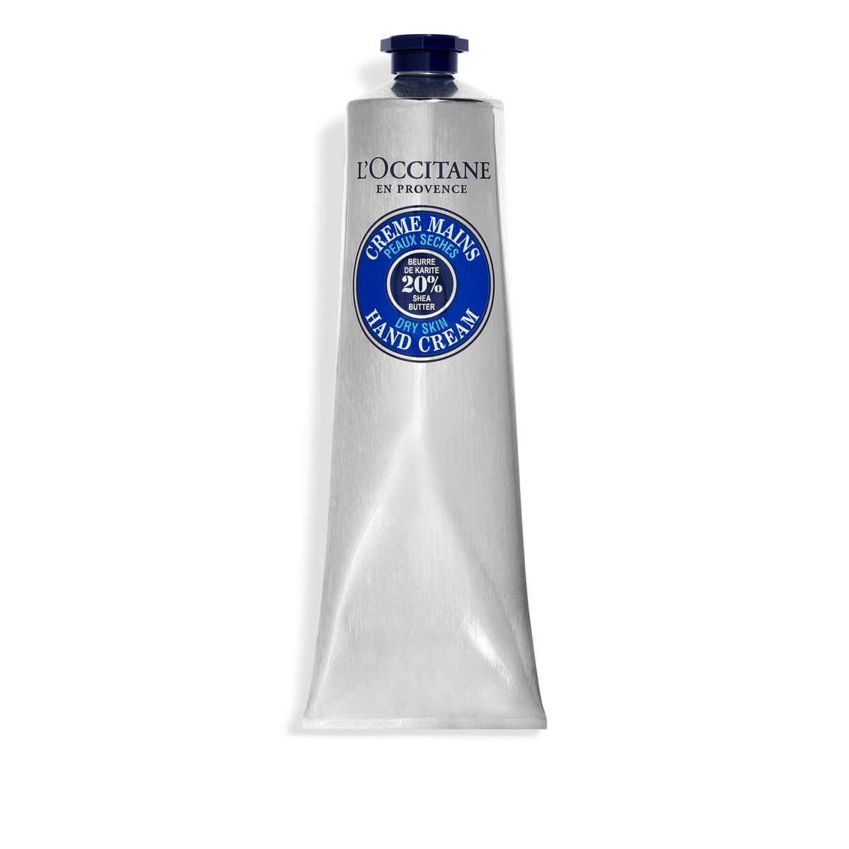 L'OCCITANE 20% Organic Shea Butter Hand Cream150ml, Nourishes & Protects Dry Hands