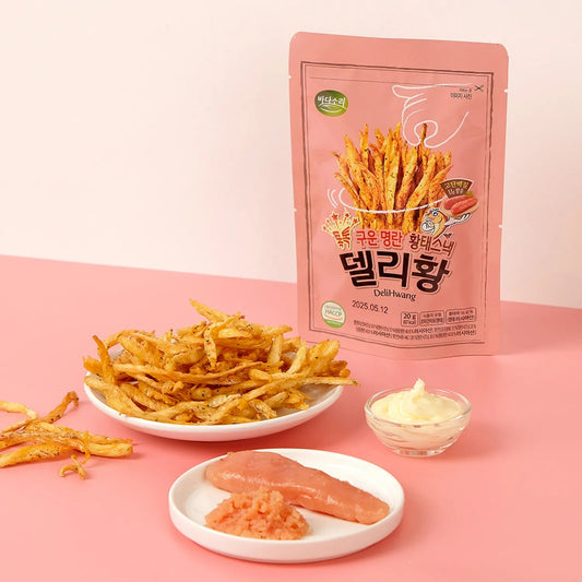 Deli Hwang Roasted Pollack Strips #Roasted Pollack Roe 20g