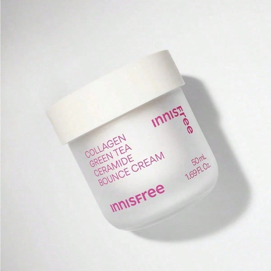 Innisfree Collagen Green Tea Acerola Bounce Cream – 50ml /23NEW Jeju Orchid Enriched Cream 50ml