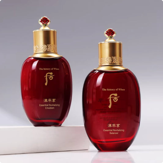 Whoo Jinyulhyang Essential Revitalizing Balancing Toner & Emulsion