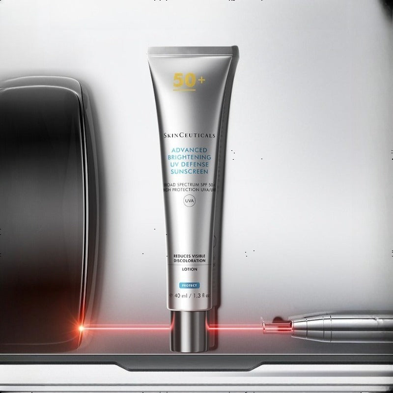 Shuülika Small Silver Umbrella Sunscreen 40ml, High-Powered Whitening SPF 50, Anti-aging and Brightening Sunscreen, Suitable for All Skin Types