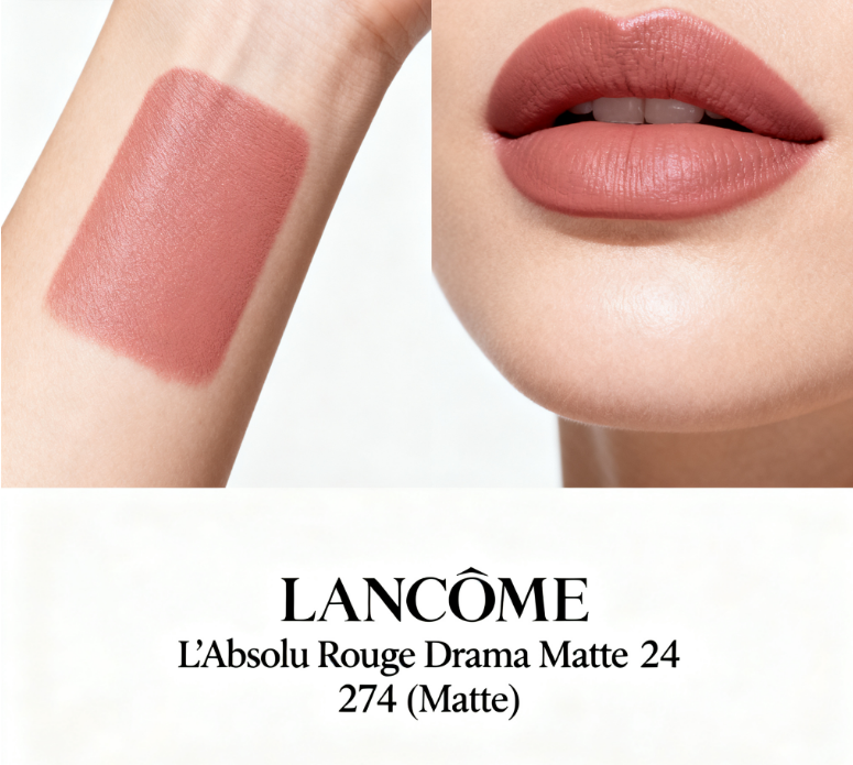 Lancôme L'Absolu Rouge Lipstick Smudge-Resistant & Luminous Finish - Up To 18HR Comfort