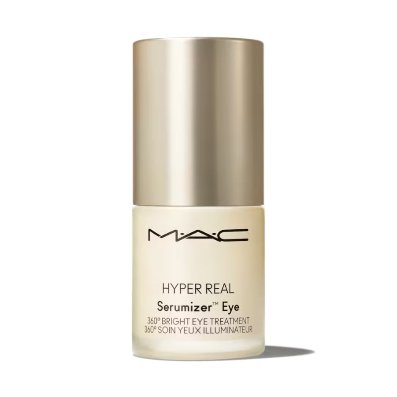 MAC White Peony Brightening Primer Eye Serum 15ml, Luminous Eye Treatment with Niacinamide & Vitamin C, Hydrating & Brightening