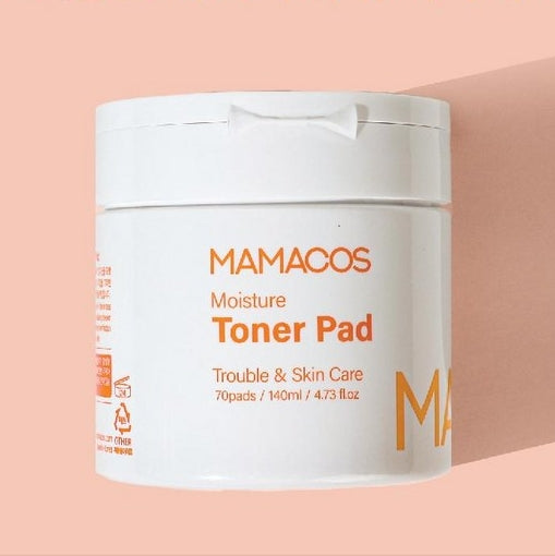 MAMACOS Moisture Toner Pad 140ml 70ea