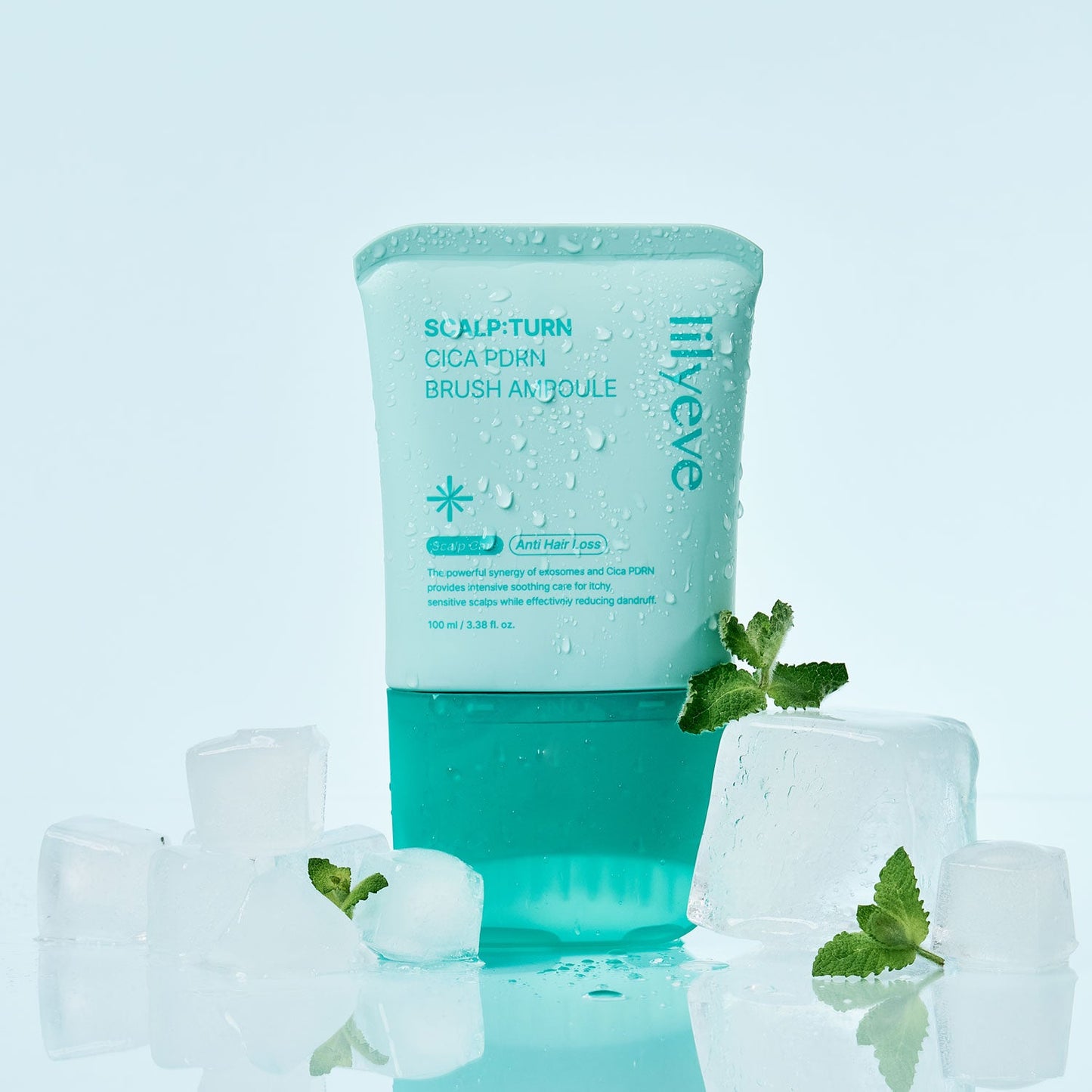 lilyeve Scalp Turn Cica PDRN Brush Ampoule 100ml