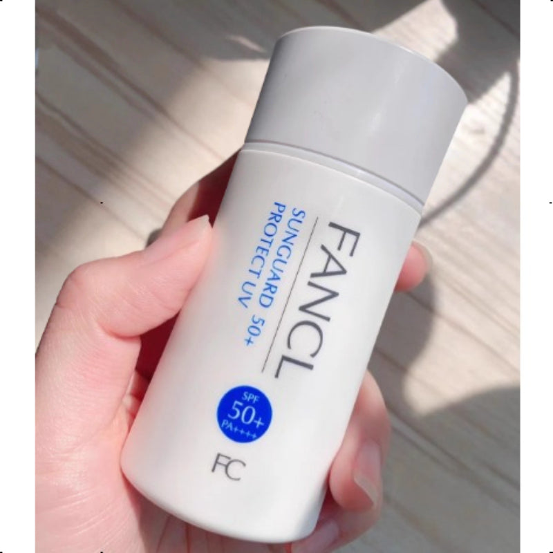New FANCL SUNGUARD PROTECT UV 60ml sunscreen SPF50+ PA++++ from Japan