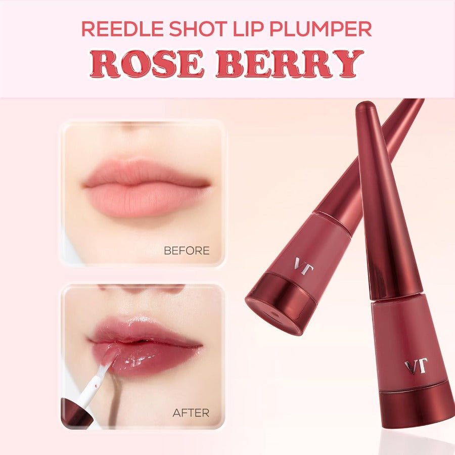VT - Reedle Shot Lip Plumper Rose Berry