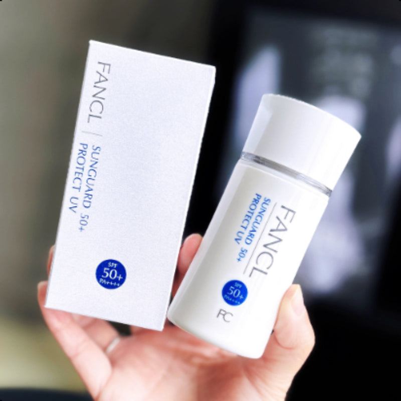New FANCL SUNGUARD PROTECT UV 60ml sunscreen SPF50+ PA++++ from Japan