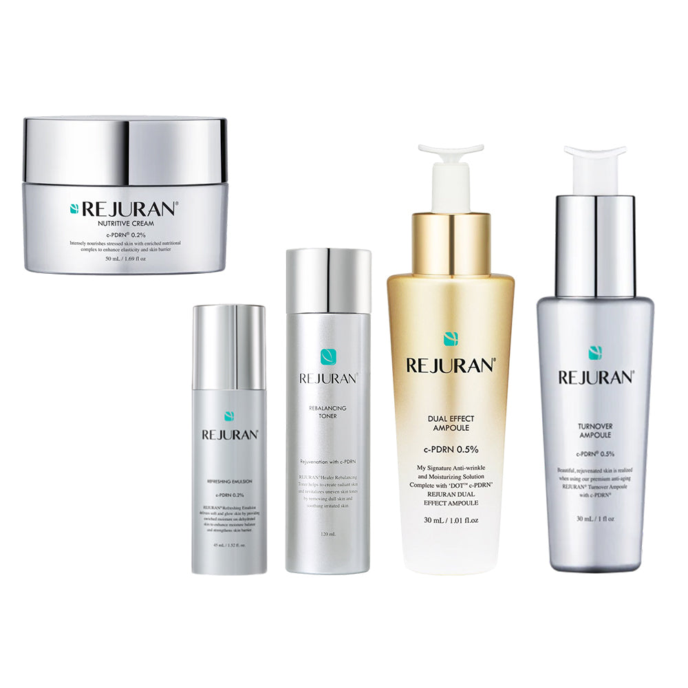 Rejuran Skincare Set(Ampoule,Toner,Emulsion,cream)