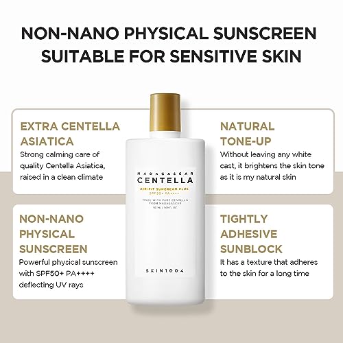 SKIN1004 Madagascar Centella Air-Fit Suncream Plus 50ml SPF50+ PA++++