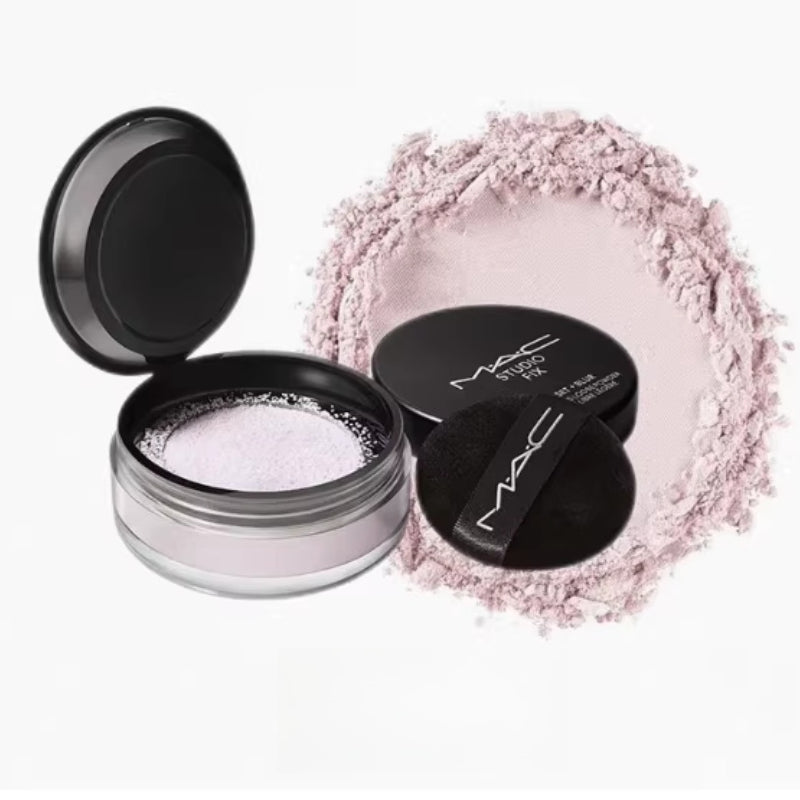 MAC Studio Fix Pro Set + Blur Weightless Loose Powder Lavender 24-Hour Long-Lasting Wear