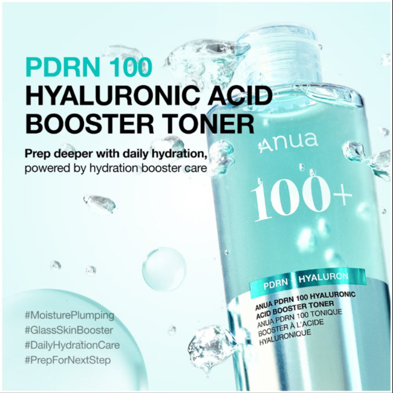 ANUA 100 PDRN Hyaluronic Booster Toner 250ml