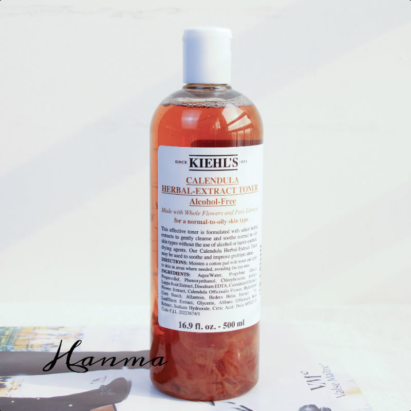 Kiehl＇s CalenduExtrla Herbal act Alcohol-Free Toner - For Normal to Oily Skin Types 500ml