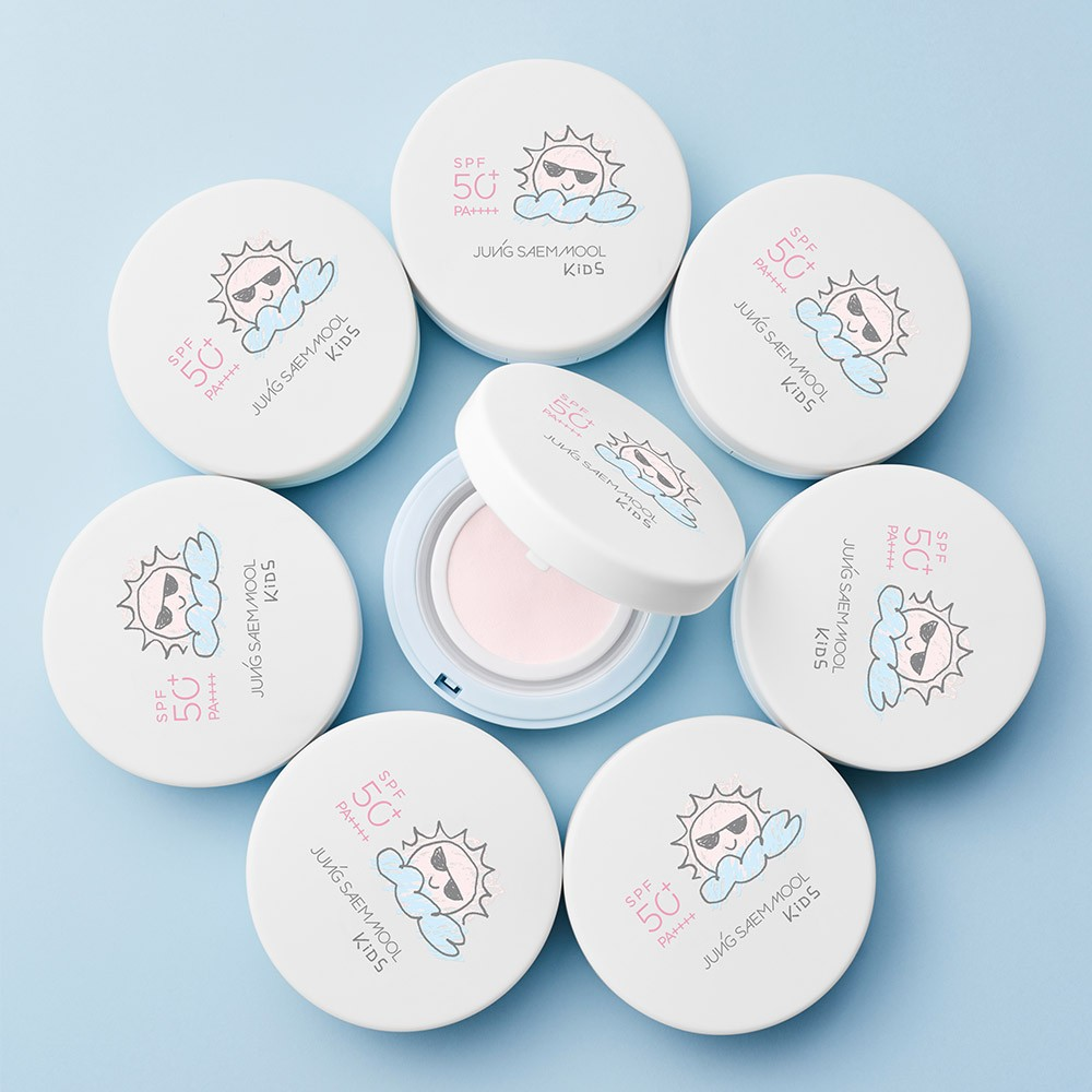 JUNG SAEM MOOL KIDS Mild Sun Cushion SPF50+PA++++ 18g