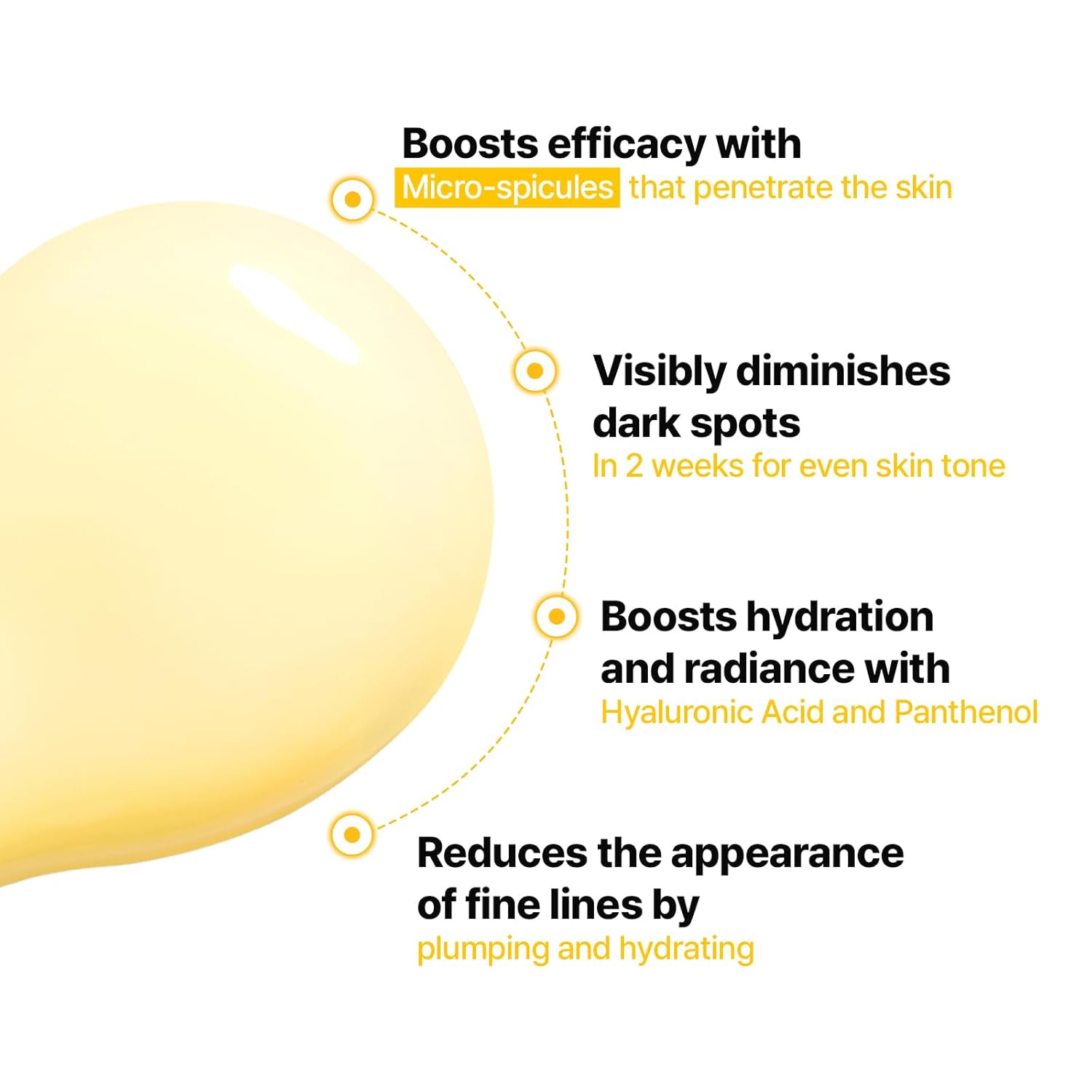 Cell Fusion C Toning C Vita Shot Ampoule, 15% Vitamin C + Spicule 300 Shot, Skin Booster Serum for Face, Exfoliation & Dark Spots, 20g / 0.7 oz.