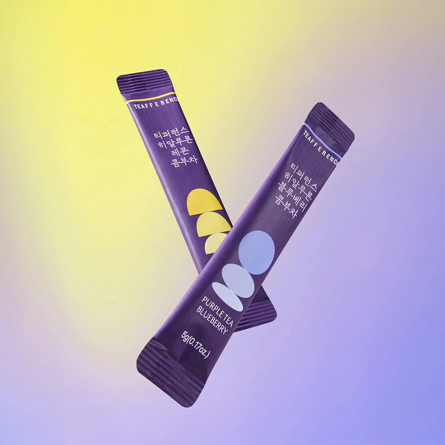 TEAFFERENCE Hyaluron Kombucha Blueberry 10 Sticks
