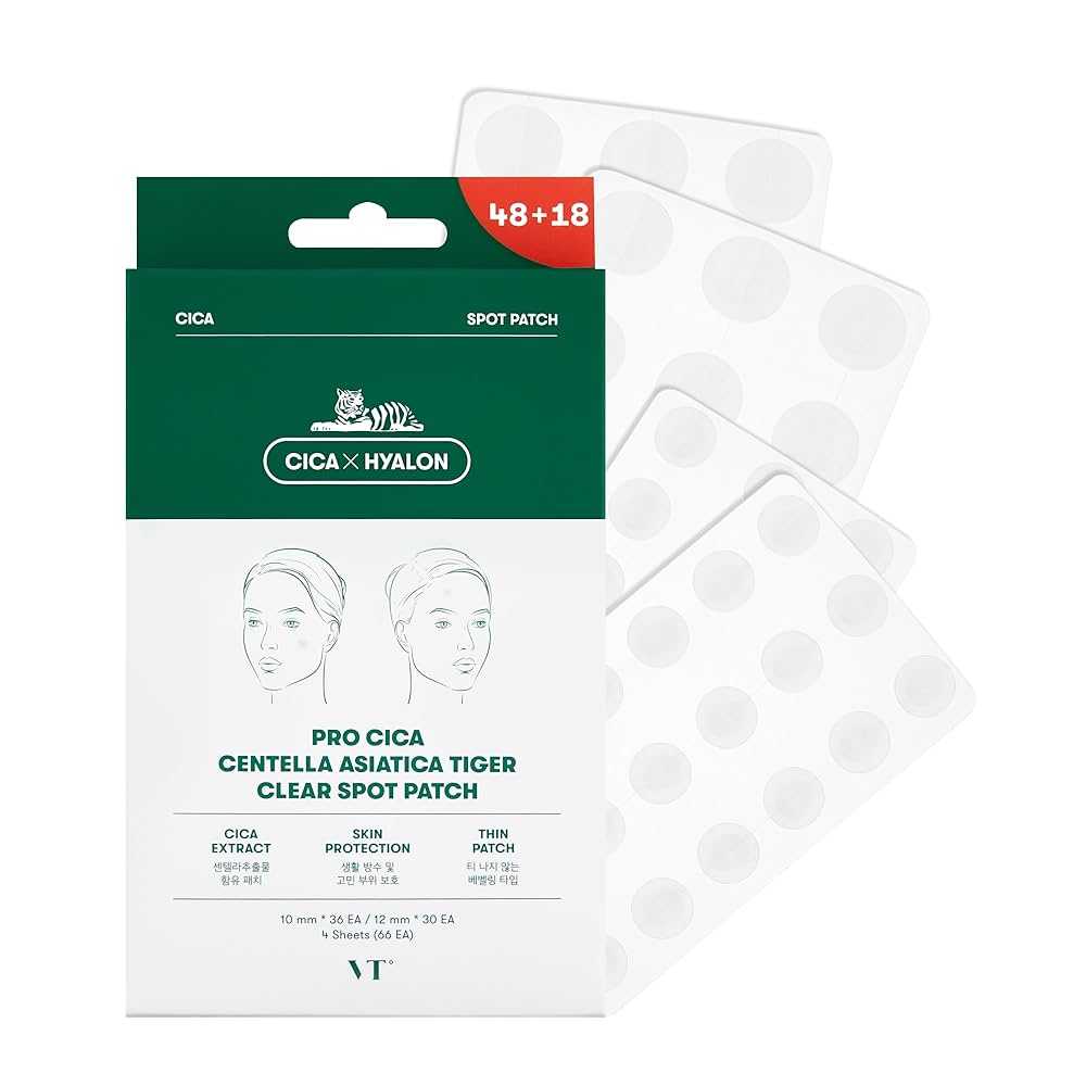 VT Pro Cica Centella Asiatica Tiger Clear Spot Patch Set(46+18ea)