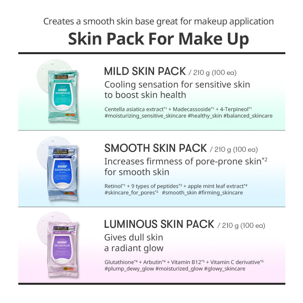 VT SKIN PACK Cooling Pack (Mild, Luminous, Smooth)