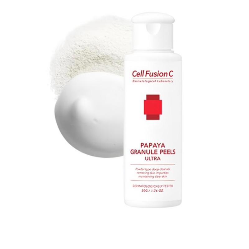Cell Fusion C Papaya Granule Peels Mild Ultra Cleanser Powder 50g