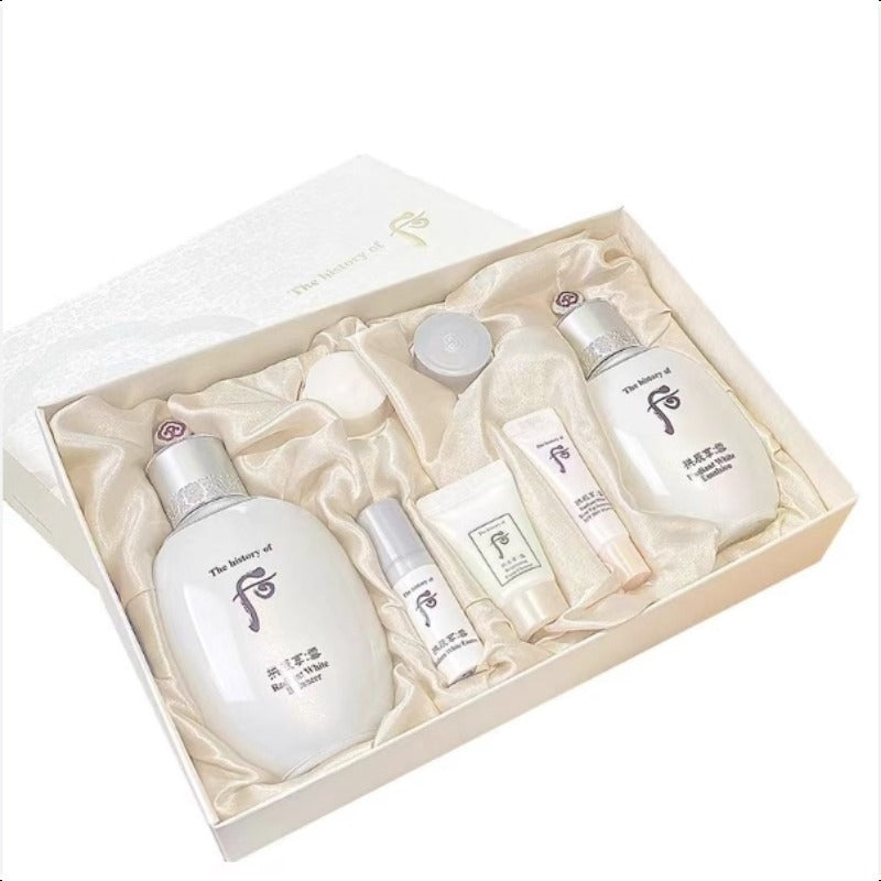 THE HISTORY OF WHOO  Snow White Brightening Lotion & Emulsion 2-Piece Set