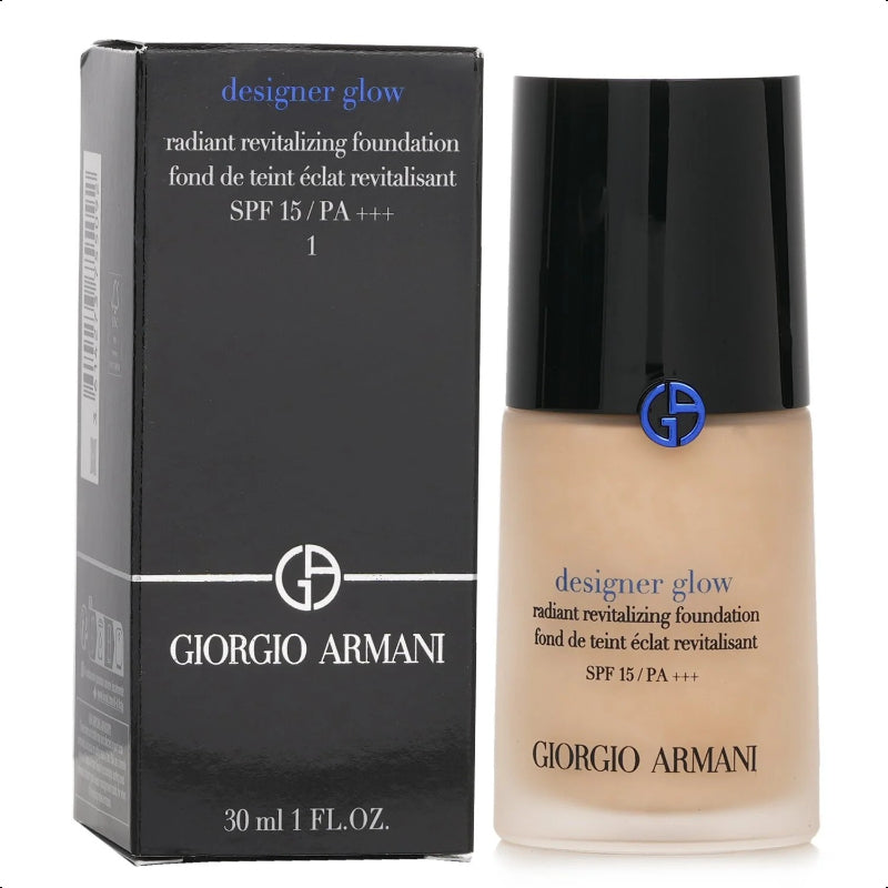 Giorgio Armani Designer Glow Radiant Revitalizing Foundation - # 1#2 30ml/1oz