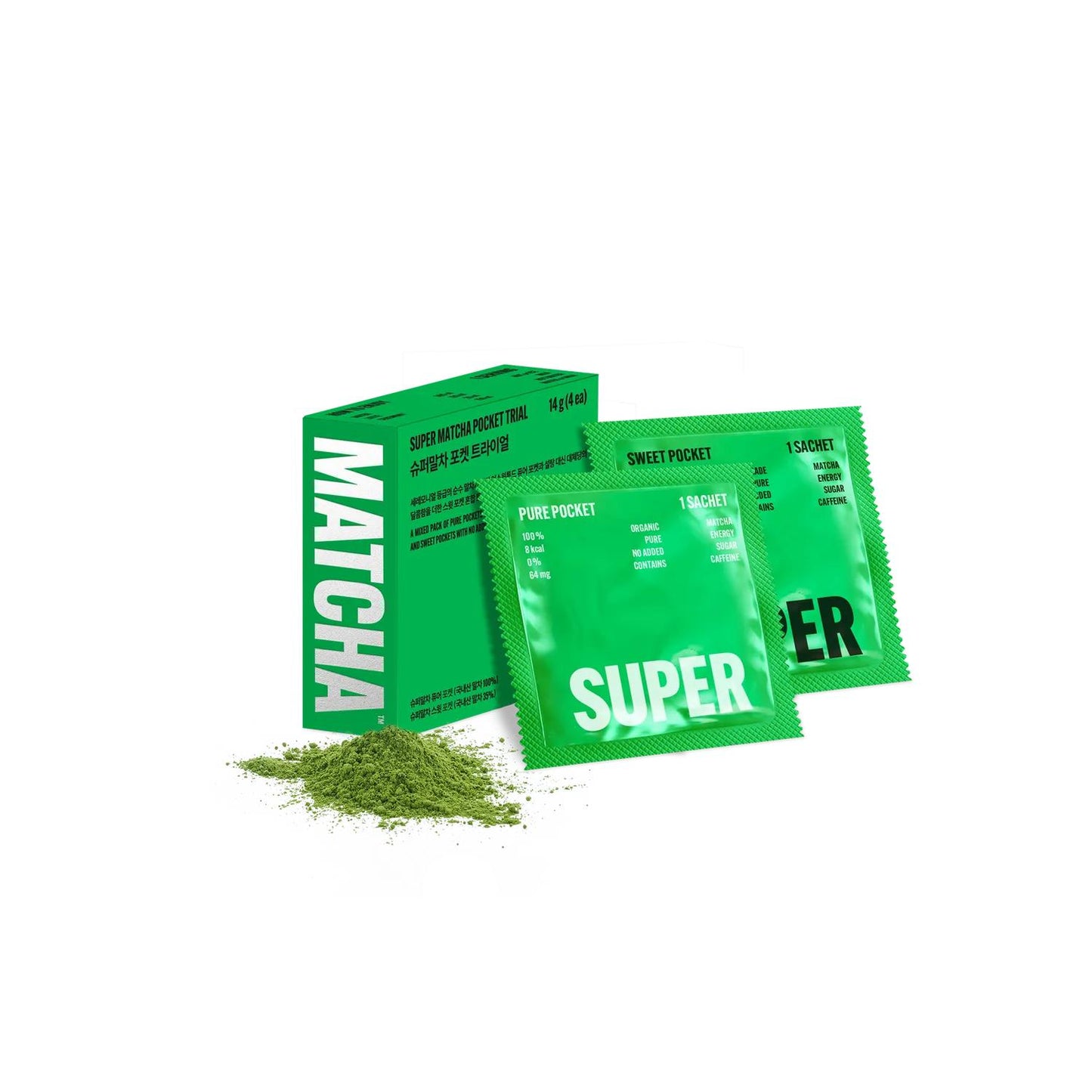 SUPER MATCHA Pocket Trial (4ea)