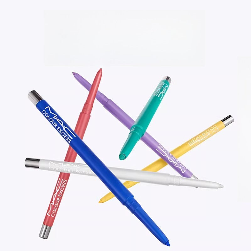 MAC Waterproof Gel Eyeliner Pencil, Colorful, Long-Lasting, Smudge-Proof, Smooth & Highly Pigmented