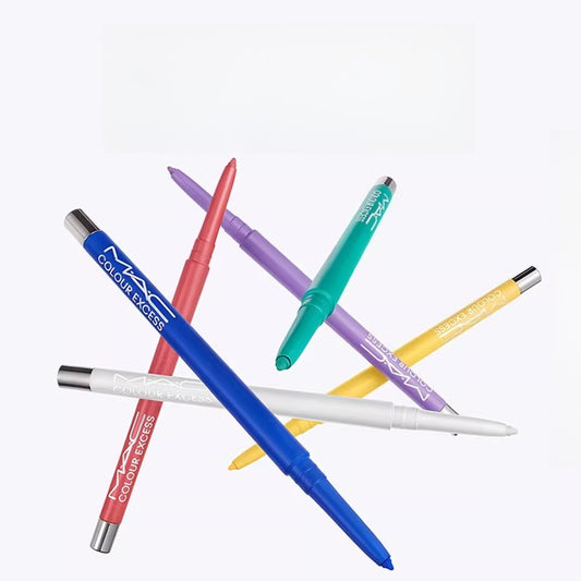 MAC Waterproof Gel Eyeliner Pencil, Colorful, Long-Lasting, Smudge-Proof, Smooth & Highly Pigmented