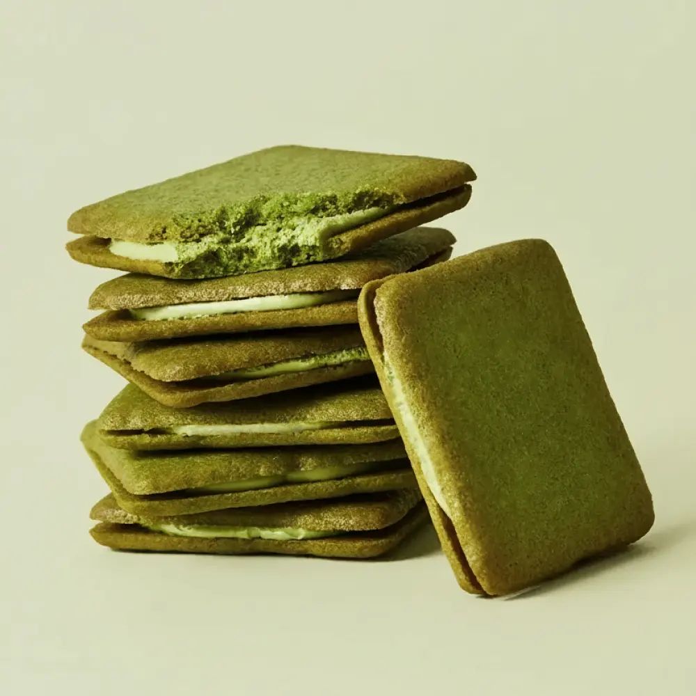 OSULLOC Green Tea Langue de Chat Cookies 60g