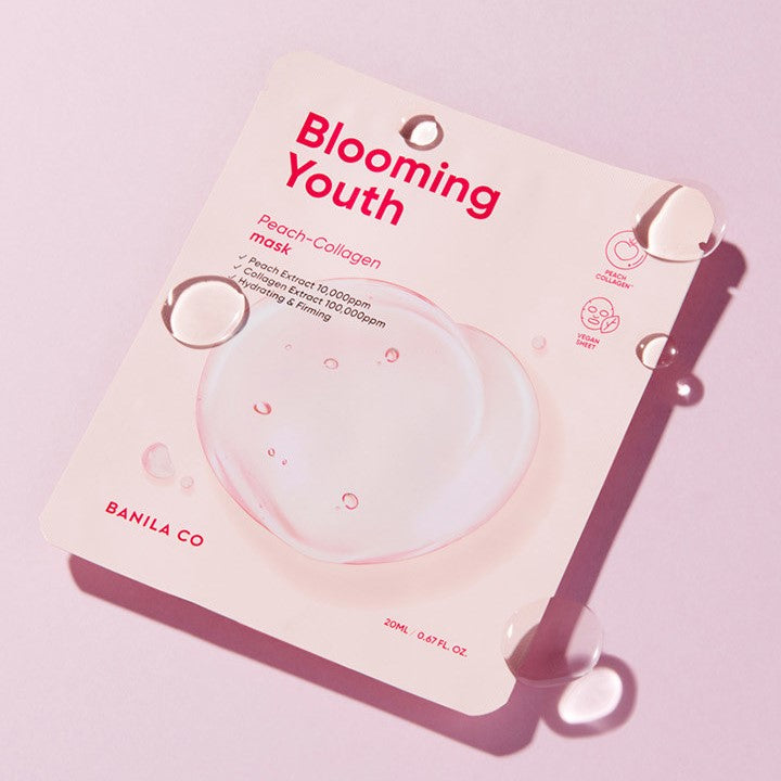 BANILA CO Blooming Youth Peach Collagen Mask 20ml