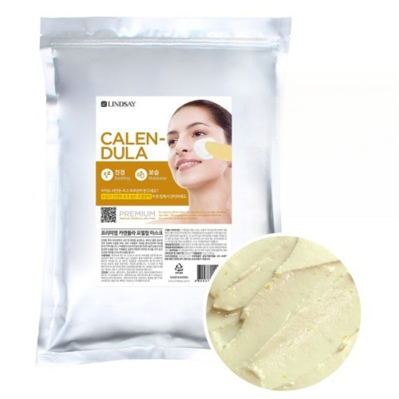 LINDSAY Premium Modeling Mask Pack 1000g - Korean Spa Quality Rubber Mask for All Skin Types