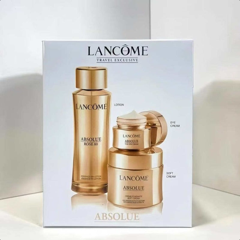 Lancome Absolue Skincare Set(essence in lotion 150ml+soft cream 60ml+eye cream 20ml)