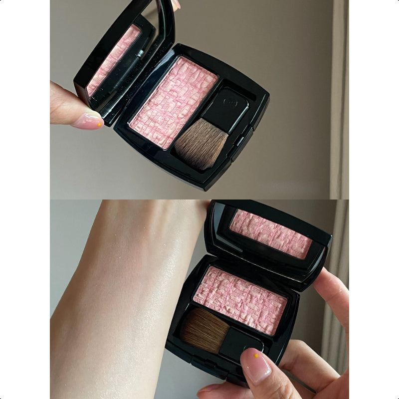 CHANEL LES TISSAGES DE CHANEL BLUSH DUO TWEED EFFECT 20 TWEED CORAIL 5.5g