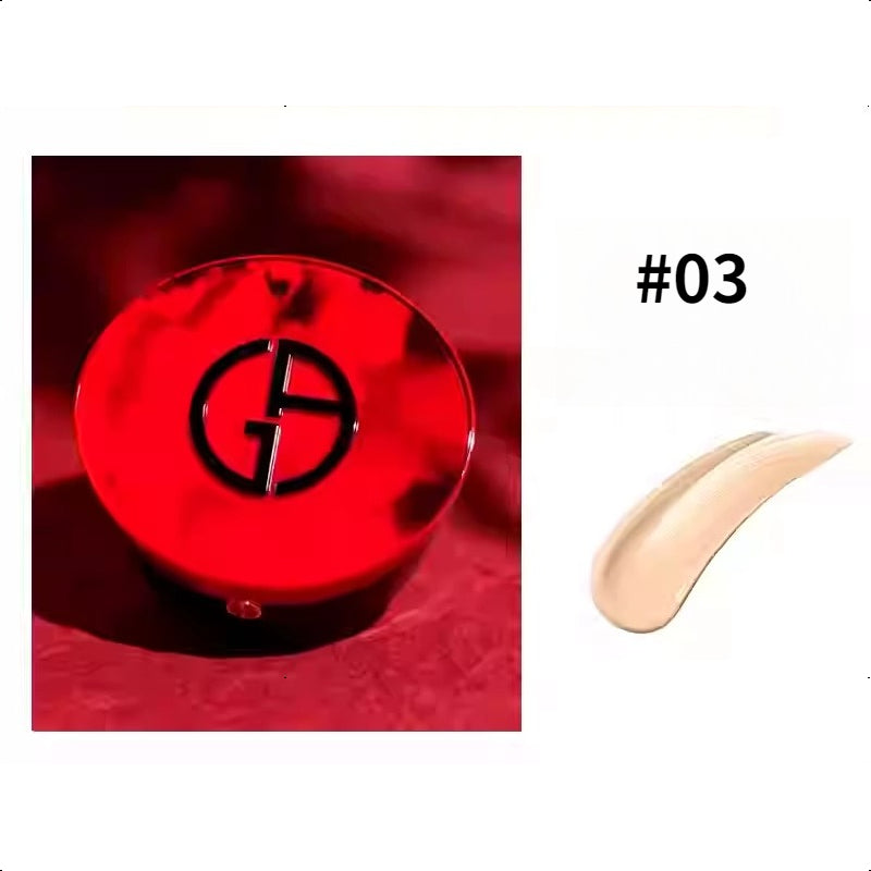 Armani Red Air Cushion 2# 3#  Long-lasting Concealer (MALACHITE)