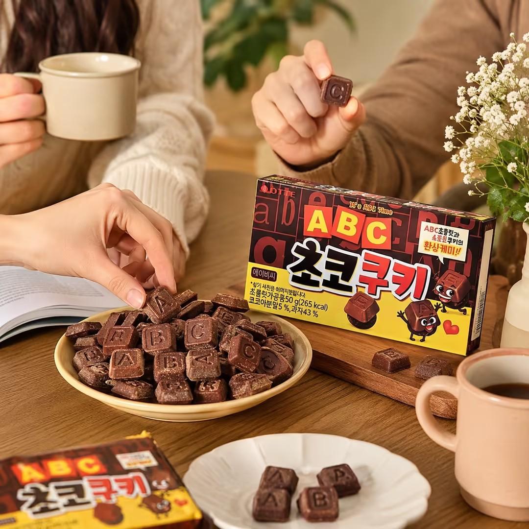 Lotte ABC Chocolate Cookies 50g