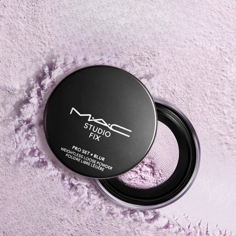 MAC Purple Loose Powder Lavender 6.5g Suitable for Fair Skin Oil-control Long-lasting Setting Flawless Makeup Fixation