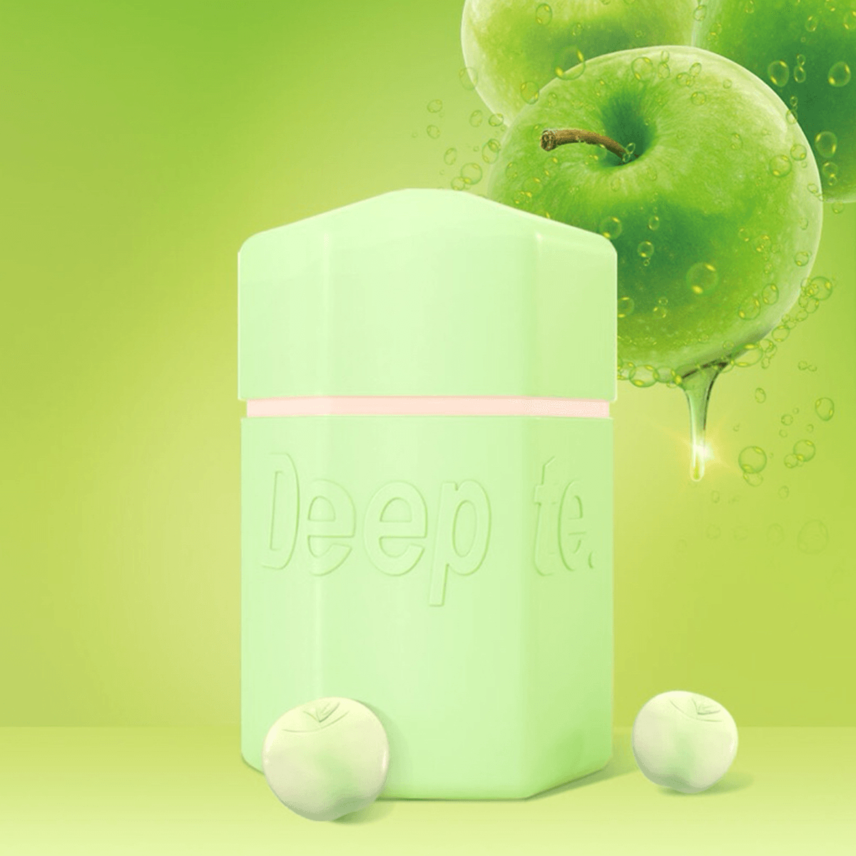 DEEPTE 3DAYS Apple Burn Slimming Candys, 30 Tablets (15-day supply)