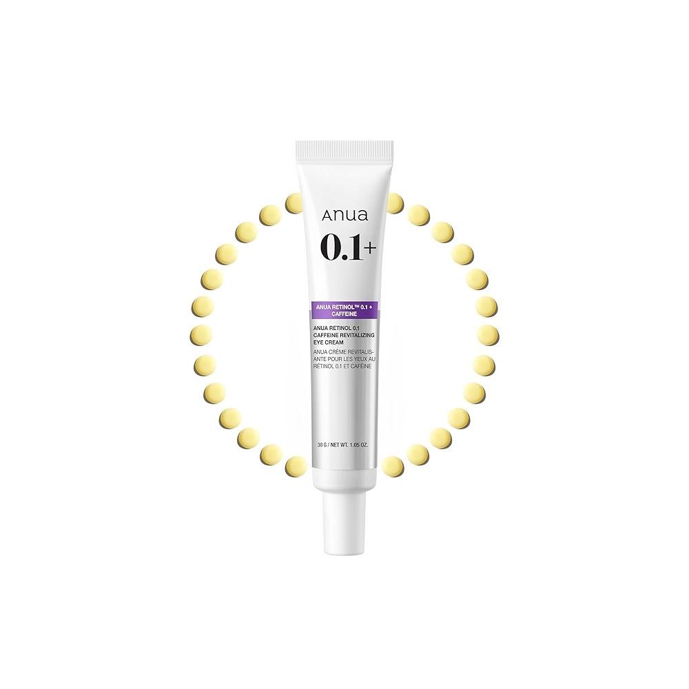 Anua Retinol 0.1+ Caffeine Revitalizing Eye Cream 30g