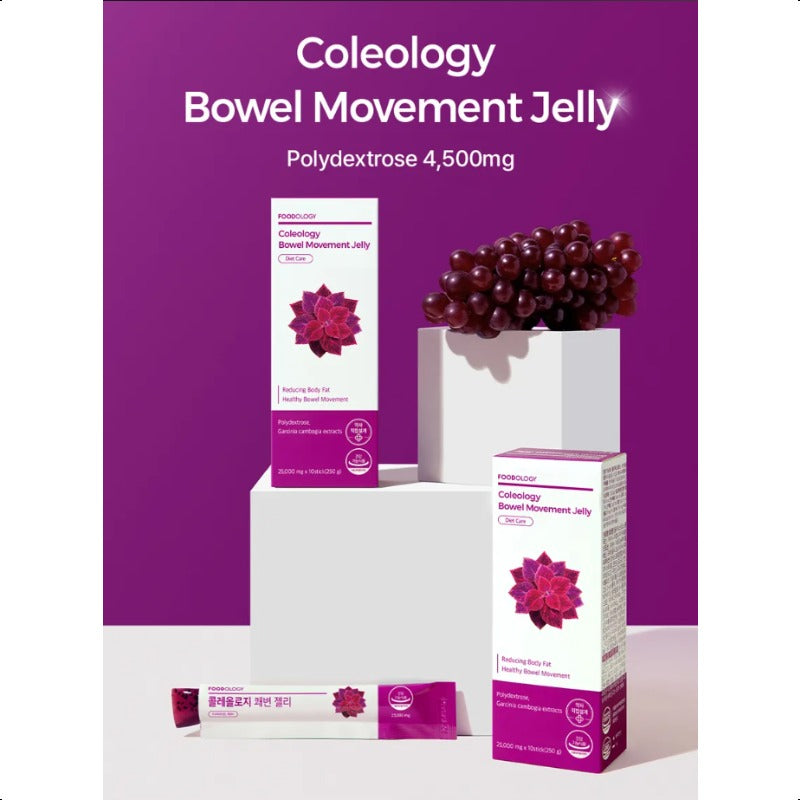 FOODOLOGY Coleology Bowel Movement Jelly 10 Sticks