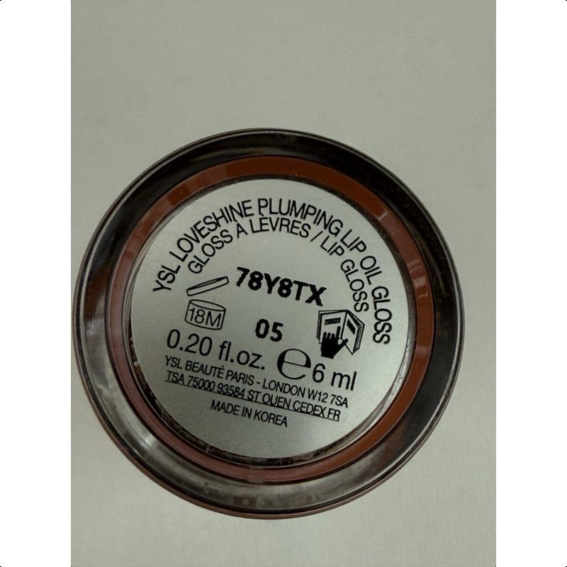 YSL LOVESHINE PLUMPING LIP OIL GLOSS Shade 05